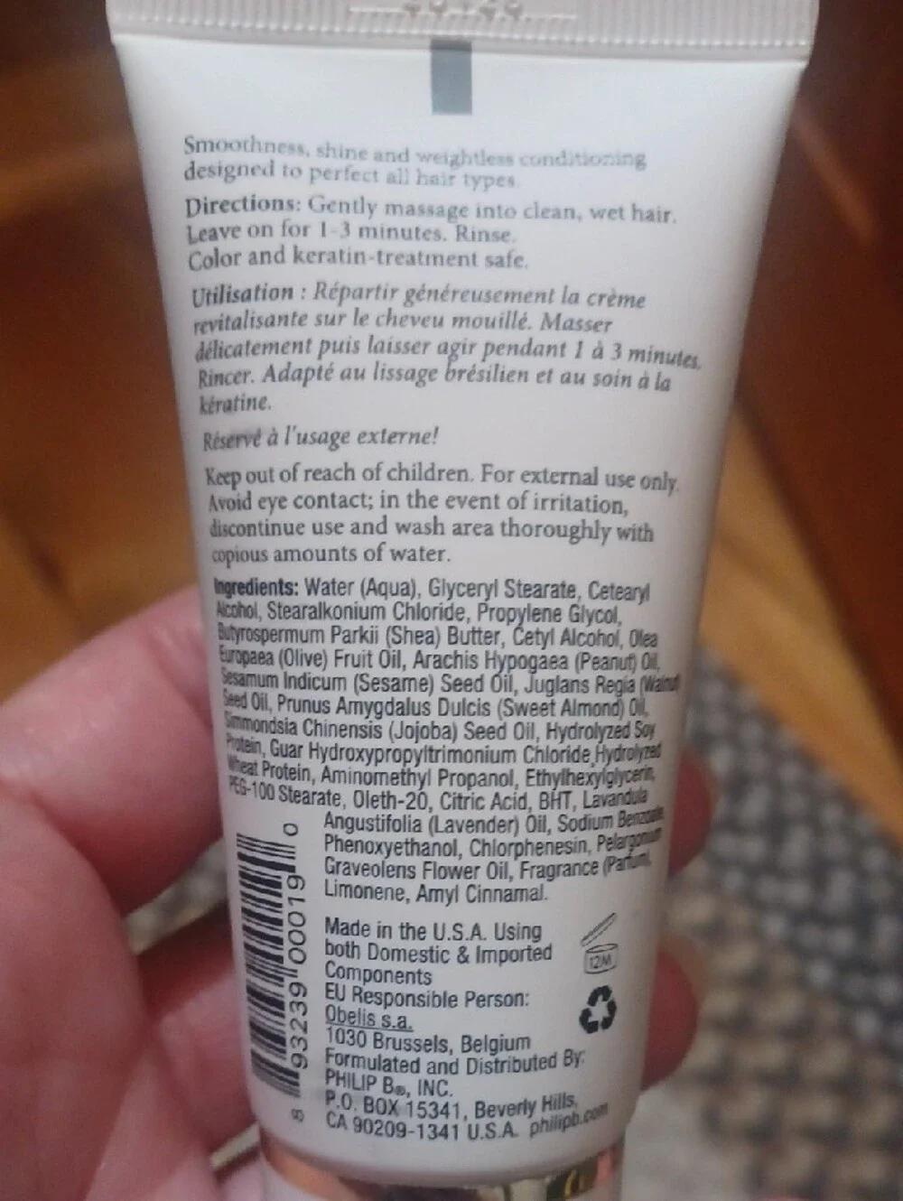 Philip B. Lightweight Deep Conditioner Hydrating Detangler